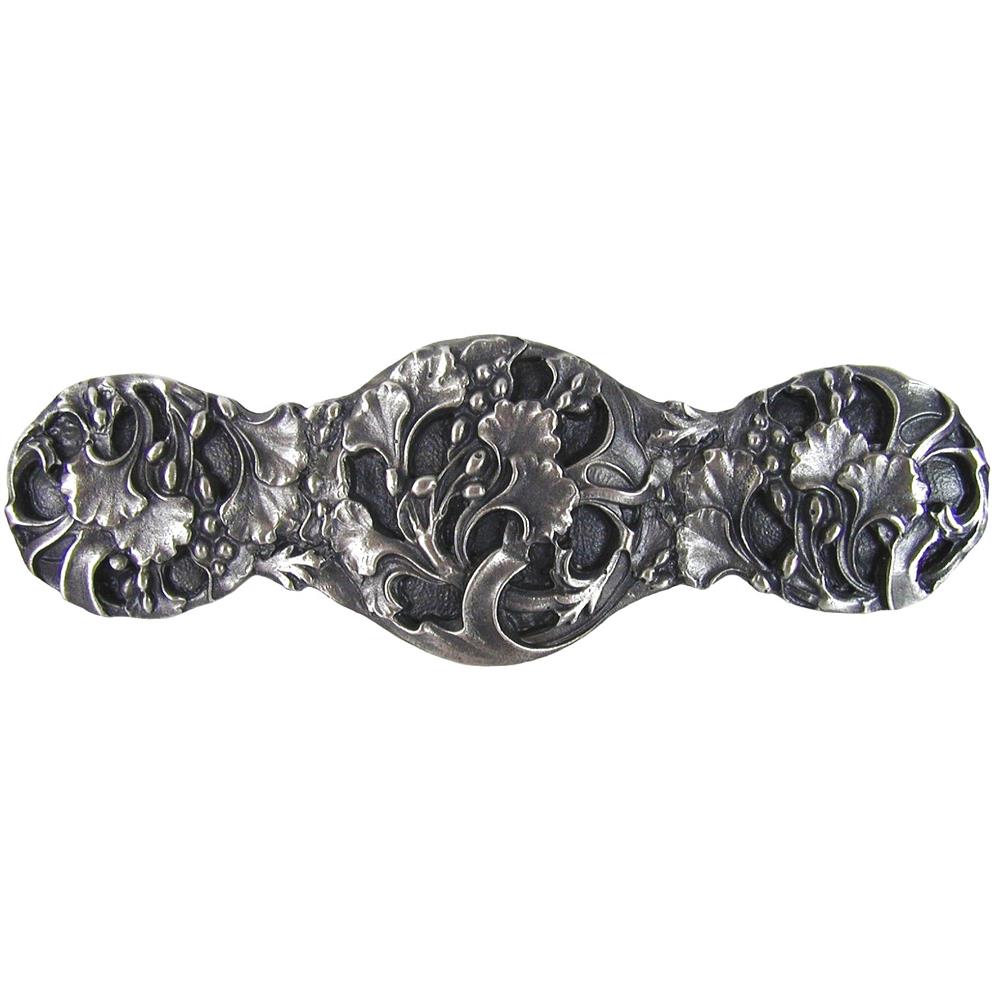 Notting Hill NHP-602-AP Florid Leaves Pull Antique Pewter